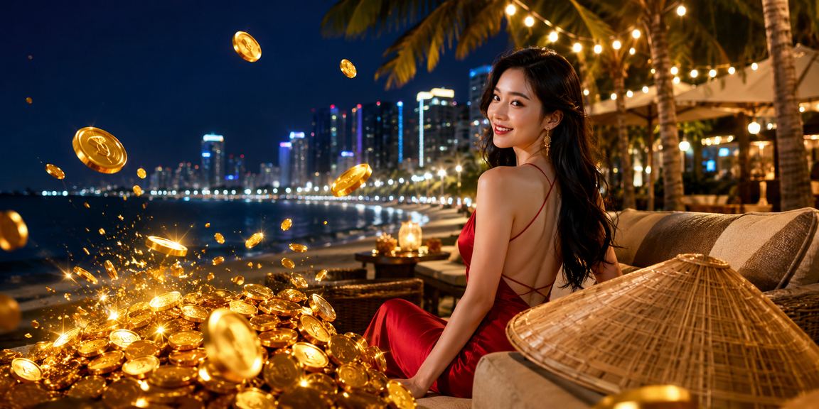 Người chơi thư giãn bên bờ biển Nha Trang, trải nghiệm cá cược trực tuyến